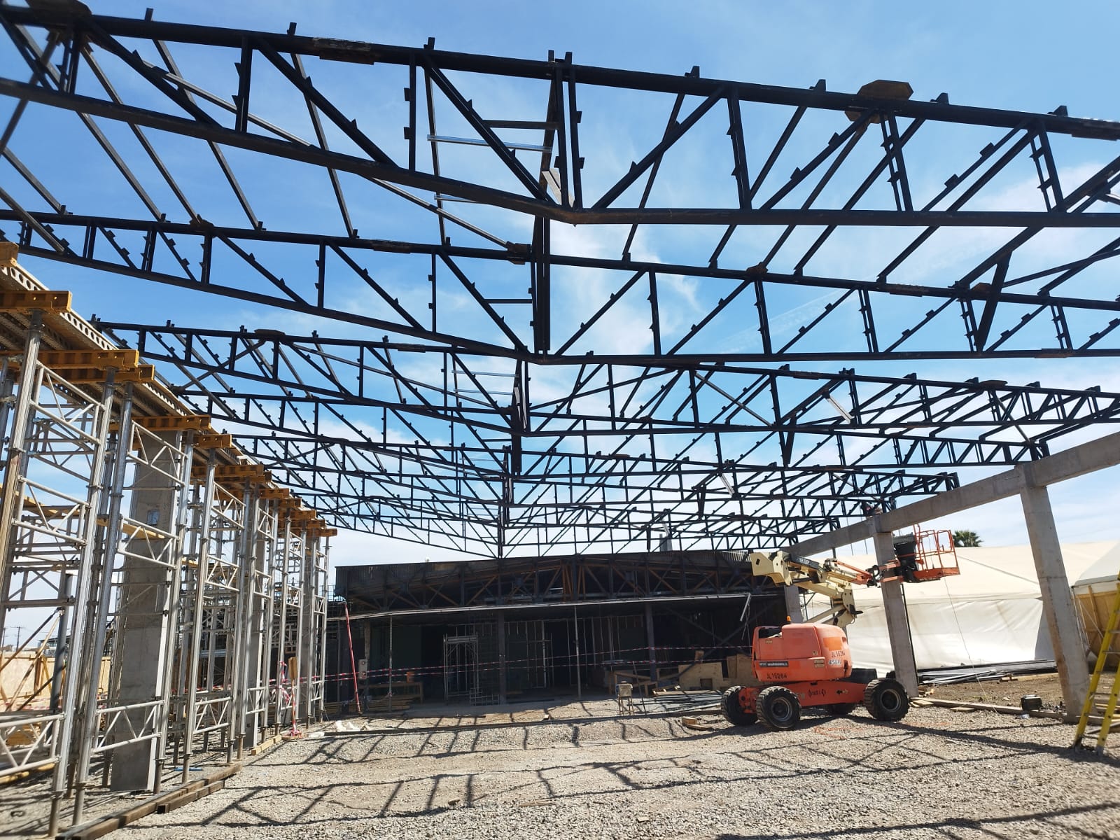 Estructura metálica industrial